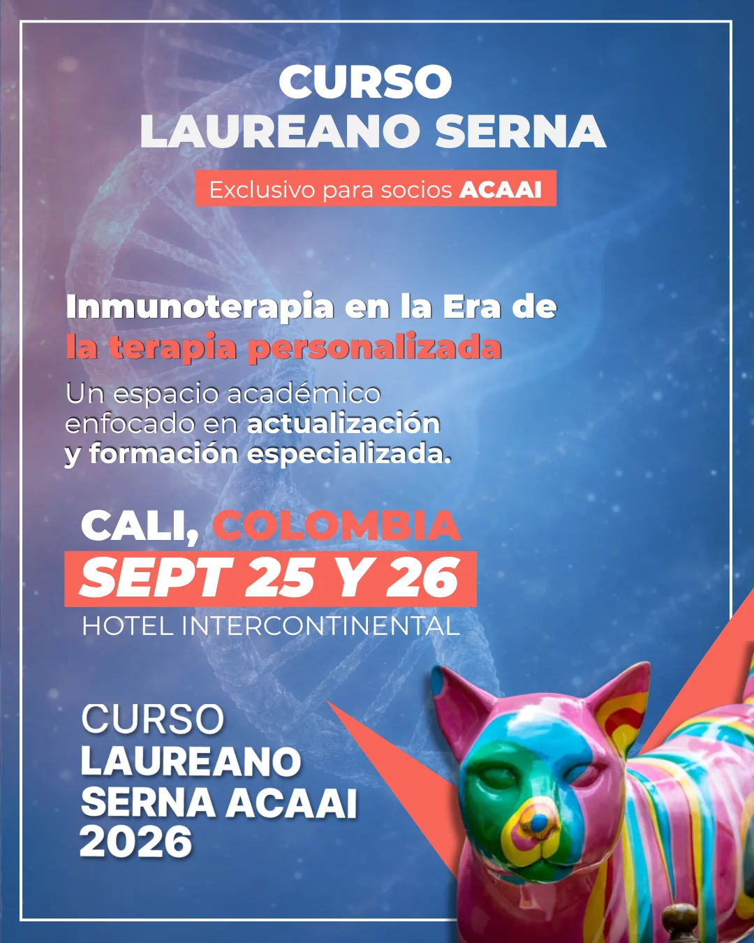 Curso Laureano Serna ACAAI 2026 — Inmunoterapia en la Era de la Terapia Personalizada